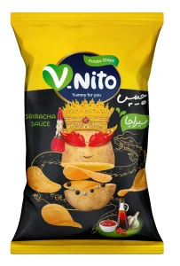 sriracha-vnito چیپس وی نیتو با طعم سس سیراچا تایلندی