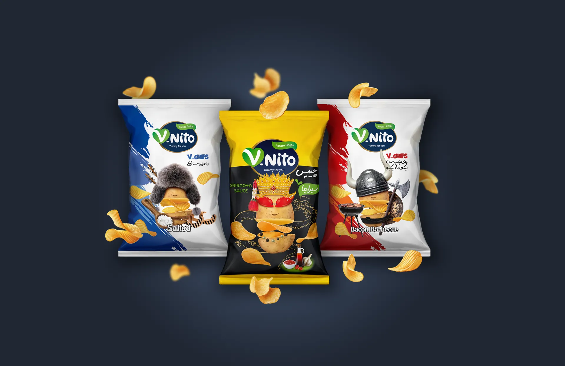 چیپس‌های تازه وی‌نیتو