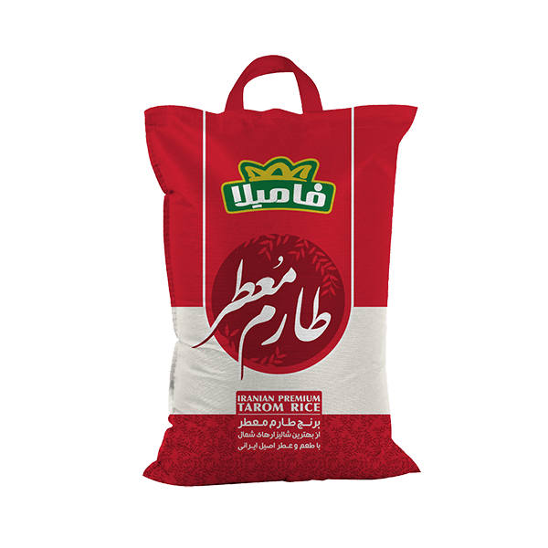 برنج 4 5 کیلویی100% خالص طارم معطر فامیلا