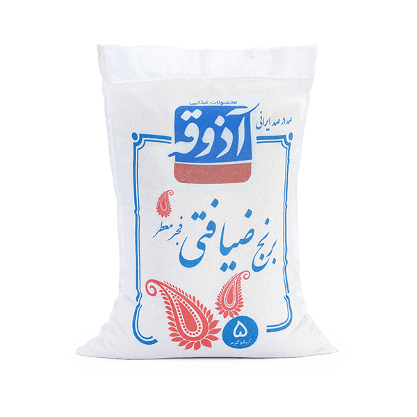 برنج 5 کیلویی ضیافتی اذوقه