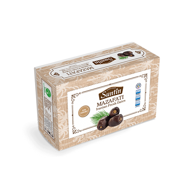 خرما مضافتی 600 گرمی سانتین