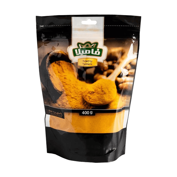 زردچوبه 400 گرمی فامیلا