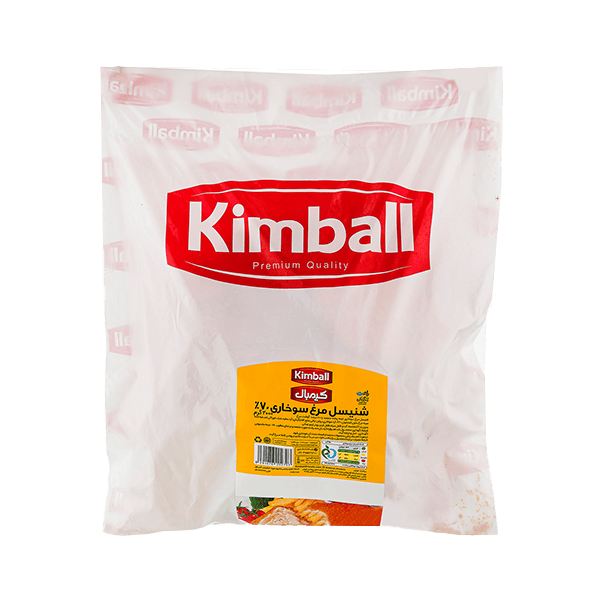 شنیسل مرغ سوخاری 2 کیلوگرمی کیسه نایلون نیمه آماده مصرف منجمد کیمبال