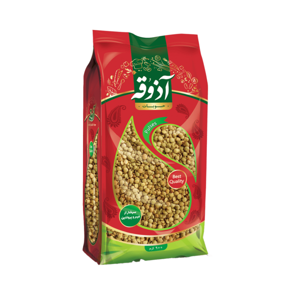 عدس بسته سلفوني 900 گرمي آذوقه