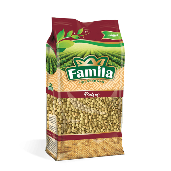 عدس بسته سلفوني 900 گرمي فامیلا