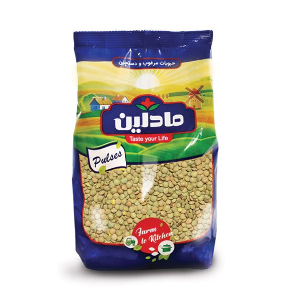 عدس بسته سلفوني 900 گرمي مادلین