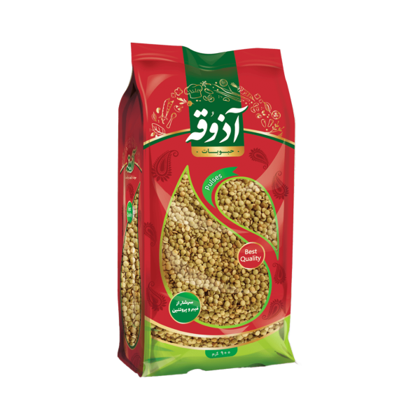 عدس ریز بسته سلفوني 900 گرمي آذوقه