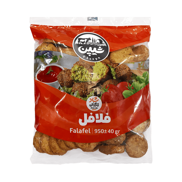 فلافل 950 گرمی نیمه آماده مصرف انجمادی شیپن