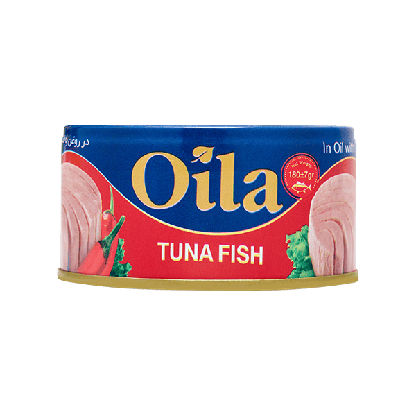 كنسرو تن ماهي فلفل اویلا 180 گرم