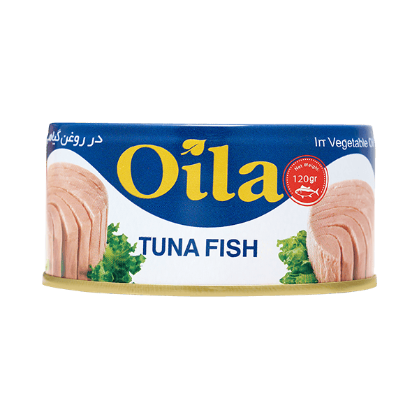 كنسرو تن ماهی 120 گرمی اويلا