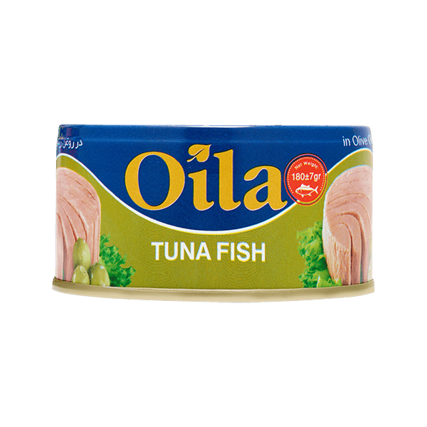 كنسرو تن ماهی روغن زیتون اویلا 180 گرم