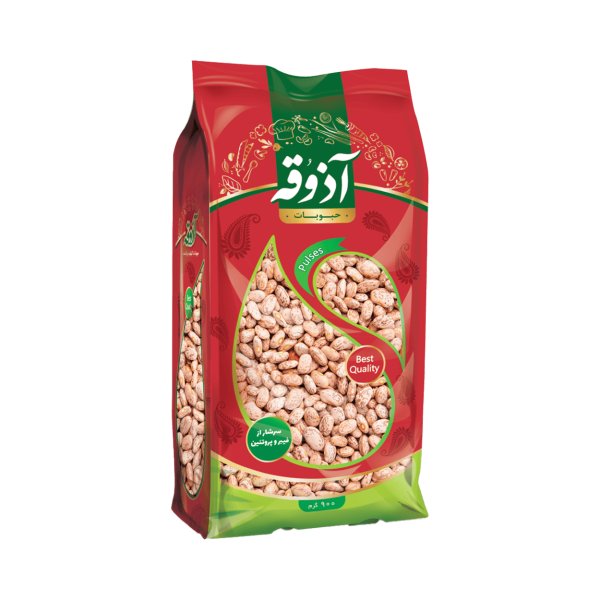 لوبیا چیتي بسته سلفوني 900 گرمي آذوقه