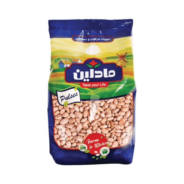 لوبیا چیتي بسته سلفوني 900 گرمي مادلین