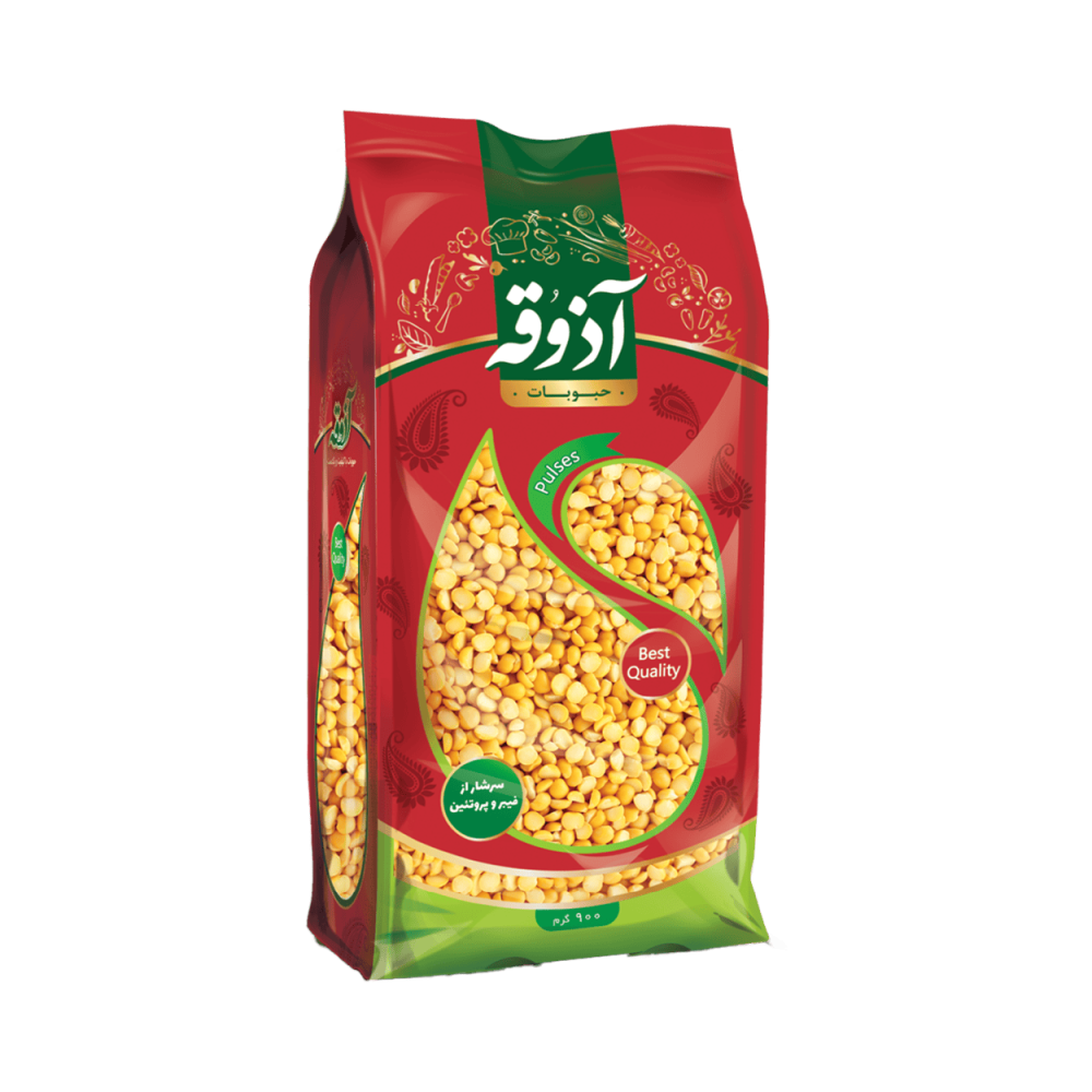 لپه بسته سلفوني 900 گرمي آذوقه