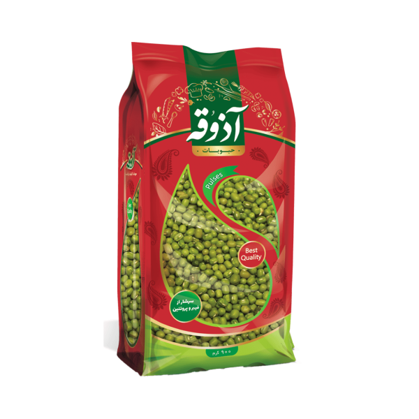 ماش بسته سلفوني 900 گرمي آذوقه