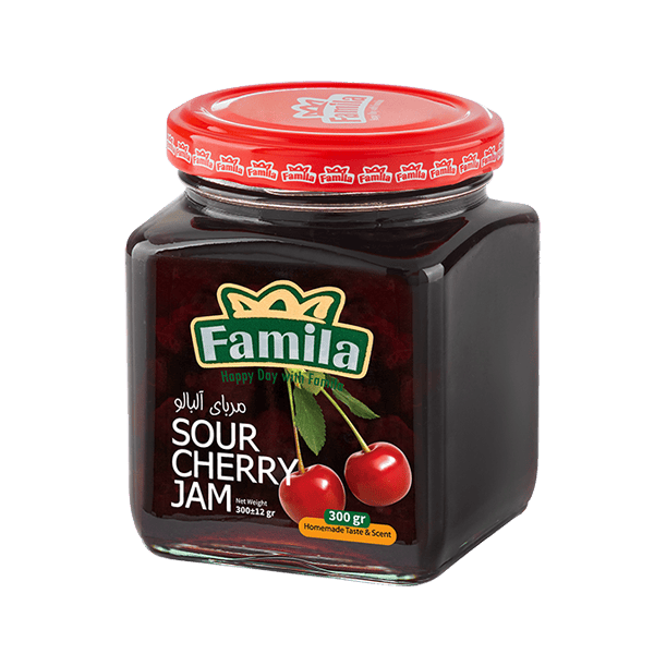 مربا آلبالو 300 گرمی فامیلا