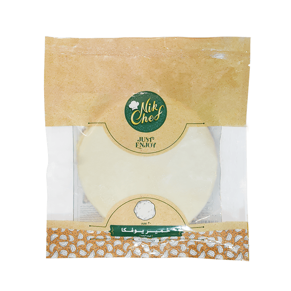 نان نيمه آماده يوفكا ظرفی 450 گرمي منجمد نيک شف