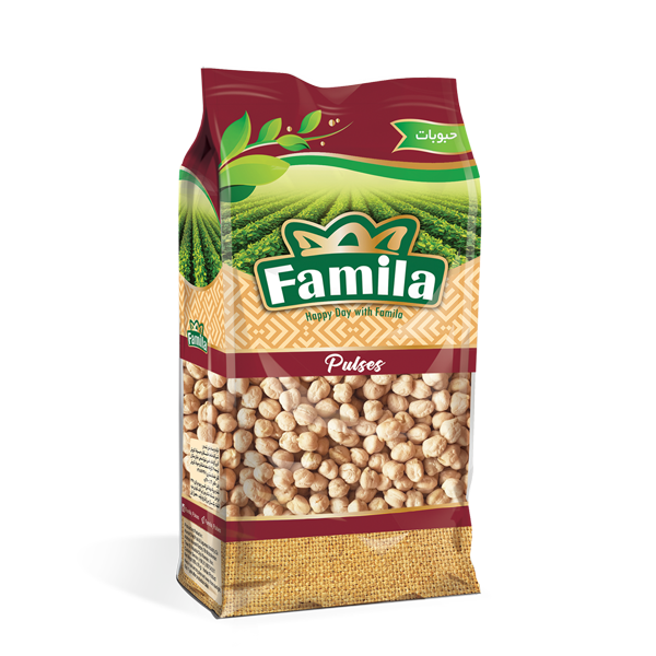 نخود بسته سلفوني 900 گرمي فامیلا