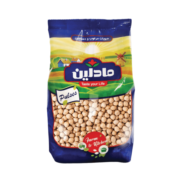 نخود بسته سلفوني 900 گرمي مادلین