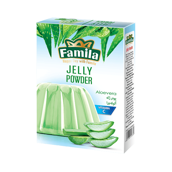 پودر ژله 100 گرمی آلوئه ورا فامیلا