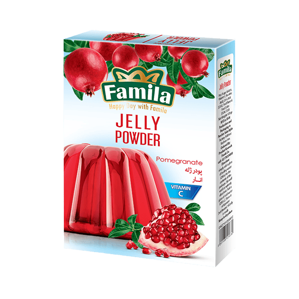 پودر ژله 100 گرمی انار فامیلا