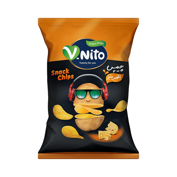 چیپس سیب زمینی با طعم پنیری 105 گرمی وی نیتو