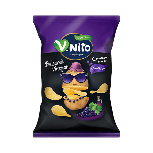 چیپس سیب زمیني با طعم بالزامیك وی نیتو