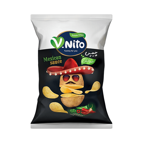 چیپس سیب زمینی با طعم مکزیکن وی نیتو