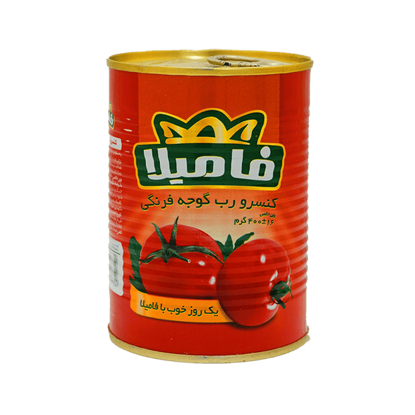 کنسرو رب گوجه فرنگی 400 گرمی فامیلا
