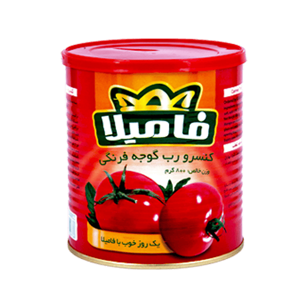 کنسرو رب گوجه فرنگی 800 گرمی فامیلا