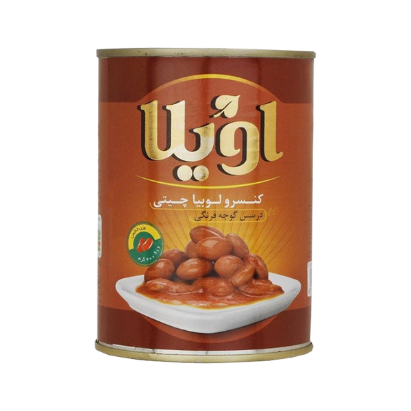 کنسرو لوبیا 380 گرمی اویلا