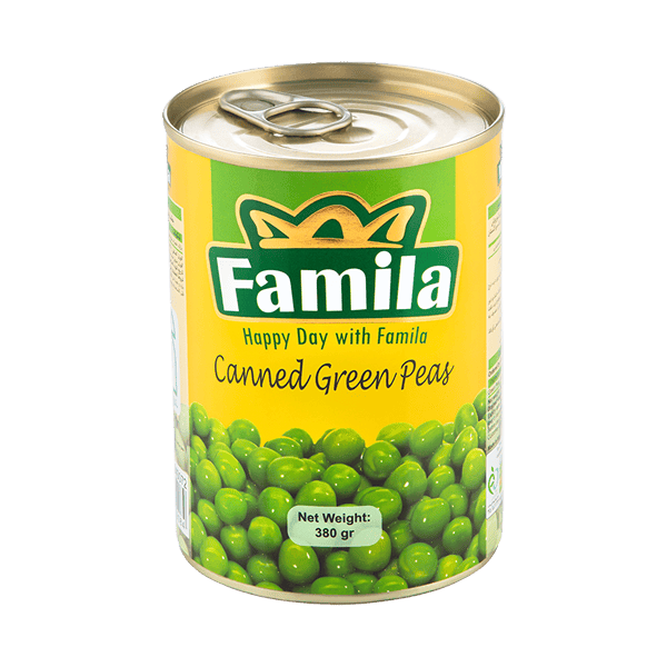 کنسرو نخودسبز 380 گرمی فامیلا