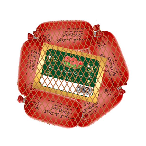 کوکتل55% گوشت قرمز توری 500 گرمی نیک شف