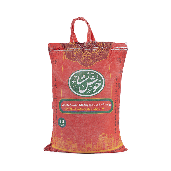 ‫برنج 10 کیلوگرمی هندی 1121 باسماتی خوش نشا سبز