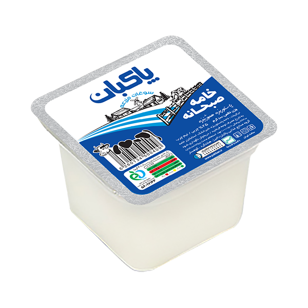 خامه صبحانه 100 گرمی پاكبان