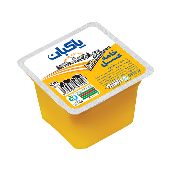 خامه عسل 100 گرمی پاكبان