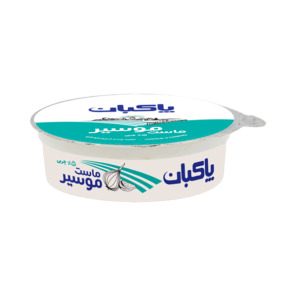 ماست موسير پر چرب 100 گرمی پاكبان