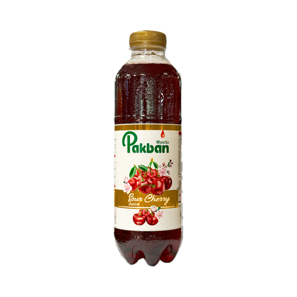 آبمیوه آلبالو ظرف پت 750 میلی لیتر ماكسیتو پاكبان