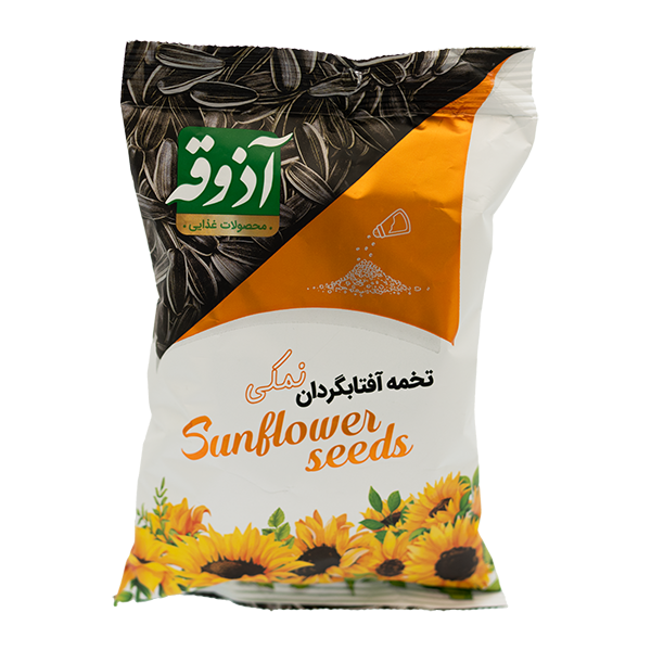 تخمه آفتاب گردان با طعم نمکی آذوقه