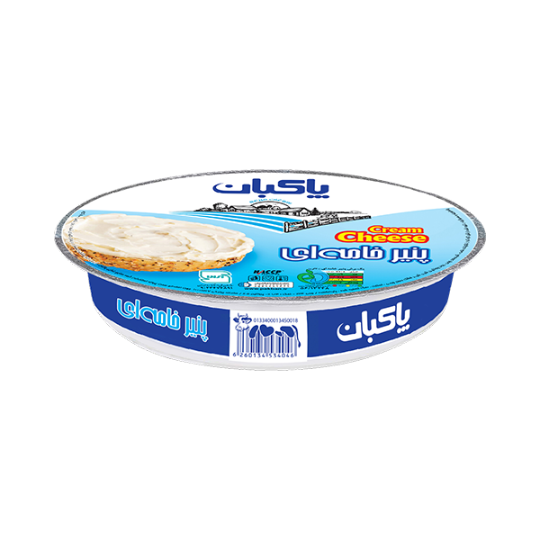 پنیر خامه‌ای مثلثی 180 گرمی پاكبان