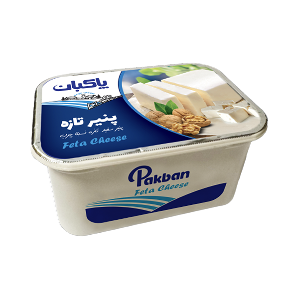 پنیر سفید 900 گرمی پاكبان