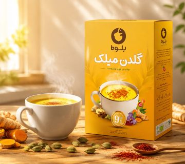 نوشیدنی گلدن میلک بلوط